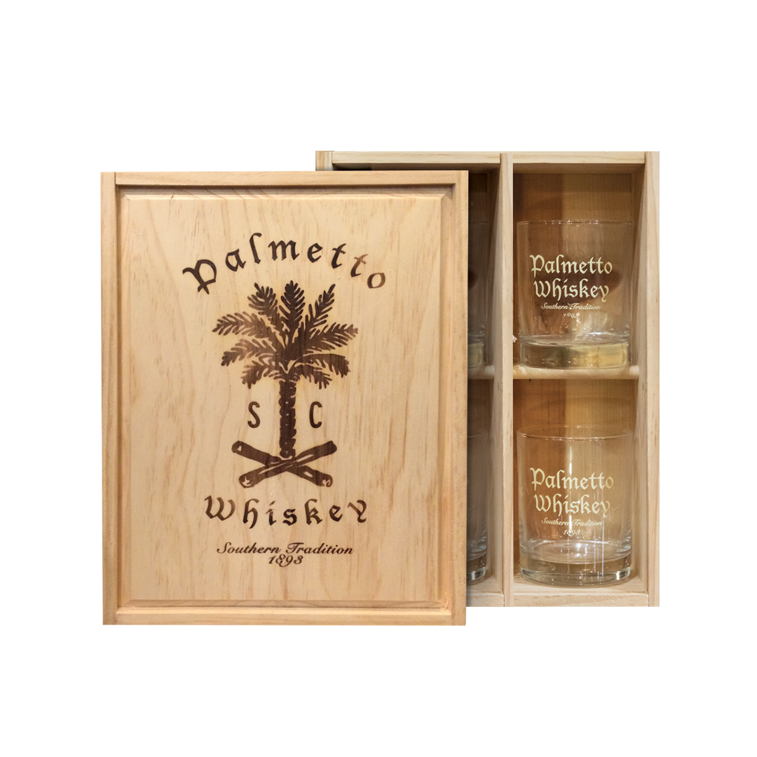 Whiskey Crate Gift Set
